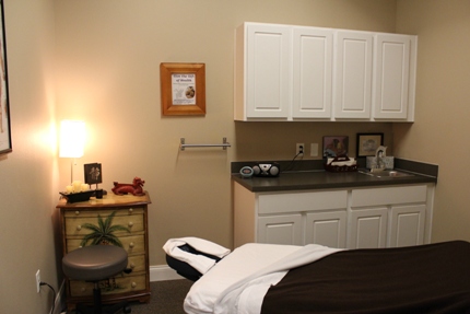 massage room Oviedo Injury and Wellness Center